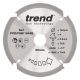 Trend PCD Fibre Cement Circular Saw Blade - 184mm dia x 2.2 kerf x 30 bore 4T