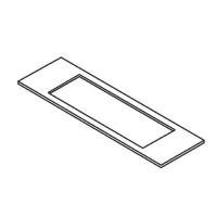 TREND WP-LOCK/A/T10 LOCK/JIG/A TEMPLATE 15.0MM X 40.0MM        