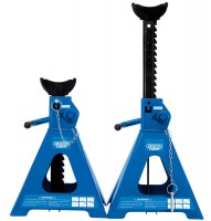 Draper Expert Pneumatic Rise Ratcheting Axle Stands, 5 Tonne (Pair) - 01814