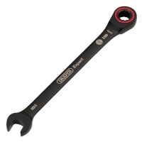 Draper Expert HI-TORQ Metric Ratchet Combination Spanner, 8mm, Black - 03879