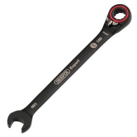 Draper Expert HI-TORQ Metric Reversible Ratchet Combination Spanner, 8mm, Black - 03898