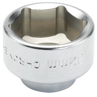Draper Expert Oil Filter Cap Socket, 3/8\" Square Drive - 32mm - 13430