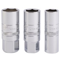 Draper Expert Spark Plug Socket Set 1/2\" Square Drive - 3 Piece