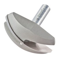 Trend 18/18X1/2TC Pro Dish Panel Raised Router Cutter 50mm radius x 73mm dia x 1/2 shank