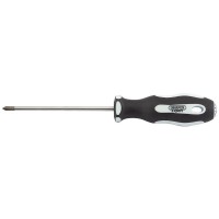 Draper Expert Cross Slot Soft Grip Screwdriver, No.0 x 75mm - 34982