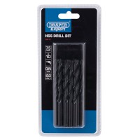 Draper Expert HSS Drill Bit, 7.5 x 220mm (Pack of 10) - 38812