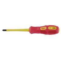 Draper Expert VDE Approved Fully Insulated PZ TYPE Screwdriver, No.2 x 100mm - 69229