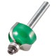 Trend C061X1/4TC CraftPro Guided Radius Router Cutter 7.9mm Radius x 1/4 Shank