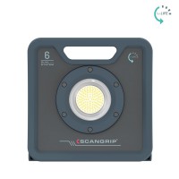 SCANGRIP 03.6205 NOVA 6 C+R, Dual System 6000 Lumen LED Work Light