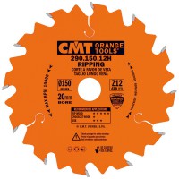 CMT Industrial Rip Saw Blade 150mm dia x 2.4 kerf x 20 bore Z12 10ATB