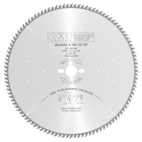 CMT Ultra Fine Finishing Saw Blade - Two-Sided Melamine 350mm dia x 3.5 kerf x 30 bore Z108 40HiATB