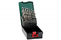 Metabo 25pk Twist Drill Bit Set HSS-G