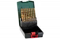 Metabo 19pk Twist Drill Bit Set HSS-TiN