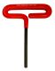 BONDHUS 10mm T-Handle Cushion Grip Hex Driver - L6", 46476