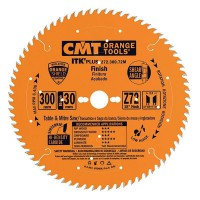 CMT ITK Plus Finishing Saw Blade - 168mm dia x 1.8 kerf x 20 bore Z42 15 ATB+8 SHEAR