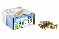 Optimaxx Extreme Performance Woodscrew 5.0mm x 25mm - POZI - Box of 200