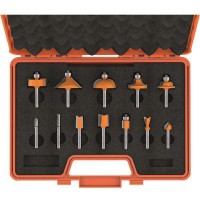 CMT 12 Piece Router Bit Set