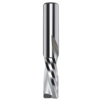 CMT Solid carbide downcut spiral bit - 3.18 dia x 12.7mm cut x 1/4 shank