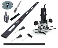 Trend T4EK Router and Door Hinge Jig Package Deal with Cutter, Chisel Hinge/Jig/Deal