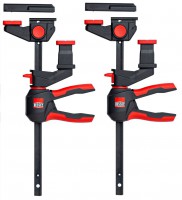 Bessey EZR360-15SET 2 x One-Handed Table Clamp with Rotating Handle for Guide Rails EZR360
