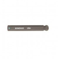 BONDHUS 7/32\" ProHold Ball End InHex - L2\" Socket Bit, 31411