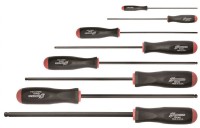 BONDHUS BSX8L Ball End Driver Hex Screwdriver Set - 8 pcs - 2mm-10mm, 10733