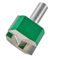 Trend C033RX1/2TC CraftPro Two Flute Straight Router Cutter 41.3mm Dia x 25mm Cut x 1/2 Shank