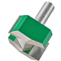 Trend C033TX1/2TC CraftPro Two Flute Straight Router Cutter 44.5mm Dia x 25mm Cut x 1/2 Shank