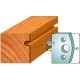 CMT SPINDLE MOULDER CUTTERS - Knives and Limiters 40mm - profile 010 - 690.010 - 691.010 Package