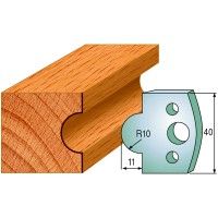 CMT SPINDLE MOULDER CUTTERS - Knives and Limiters 40mm - profile 014