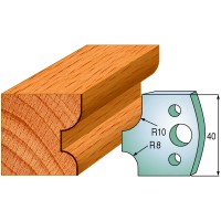 CMT SPINDLE MOULDER CUTTERS - Knives and Limiters 40mm - profile 040