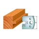 CMT SPINDLE MOULDER CUTTERS - Knives and Limiters 40mm - profile 095 - 690.095 - 691.095 Package