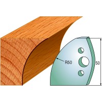 CMT SPINDLE MOULDER CUTTERS - Knives and Limiters 50mm - profile 567
