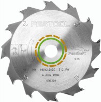 Festool 496301 Saw Blade WOOD RIP CUT HW 160 dia x 2.2 kerf x 20 bore PW12