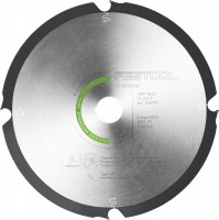 Festool 205769 Diamond Saw Blade ABRASIVE MATERIALS 168 dia x 1.8 kerf x 20 bore F4