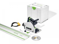Festool 577013 Plunge-cut Saw TS 55 FEQ-Plus-FS 110V with Guide Rail