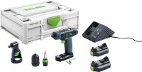 Festool 576103 Cordless Drill TXS 2,6-Set 10.8V