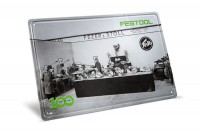 Festool 578401 100 Years Exhibition Stand Retro Tin Plate Sign MES-FT2 100Y