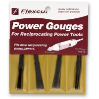 Flexcut 4 Piece Power Carving Detail Gouge Set - RG310