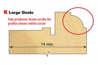 Trend Modular Window System TOOL 233X 30MM BORE Tool Number 111