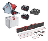 Mafell 91B421 MT 55 18 M BL Cordless Plunge Saw Package with Rails 209592