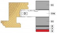 Trend Modular Window System TOOL 135X 30MM BORE Tool Number 114