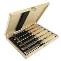 Narex 6 Piece Set Bevel Edge Chisels - Wood Line Profi - 853055