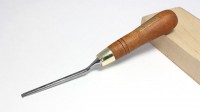 Narex Cranked Neck Paring Chisel 1/4\" (6mm) - Wood Line Plus - 813307