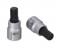 Proxxon 3/8\" Drive Sockets with Hex Bits