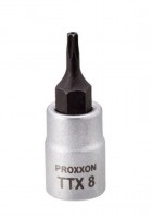 Proxxon 1/4\" Drive Socket with Torx Bit - TX8 - 23753