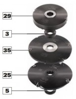 Trend Modular Window System TOP TENON HEAD 173X30X31.75 Tool Number 29