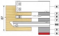 Trend Modular Window System TOOL 209X 30MM BORE Tool Number 83