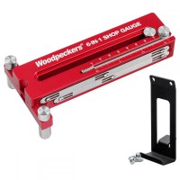 Woodpeckers 6-In-1 Shop Gauge with Rack-It - 6N1SHOP-24